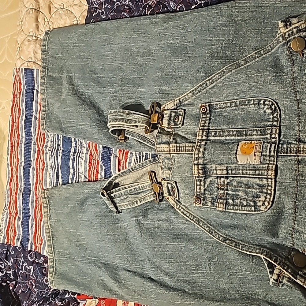 Carhartt Boys Overalls Size 7 Jean